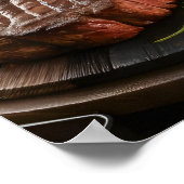 Heerlijk eten en Drinken Poster (Hoek)