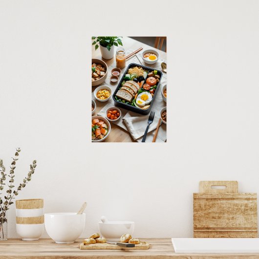 Heerlijk eten poster (Keuken)