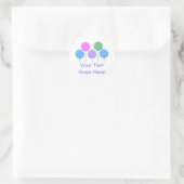 heerlijk fijn Collectie Ronde Sticker (Tas)
