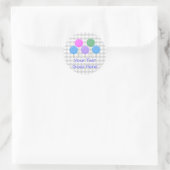 heerlijk fijn Collectie Ronde Sticker (Tas)