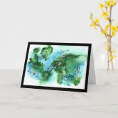 Heerlijk gevoeld met liefde kaart (Gele Bloem)