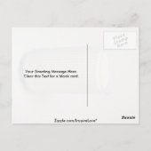 Heerlijk glas melk briefkaart (Achterkant)