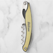 Heerlijk Grijs en Goud Kurkentrekker