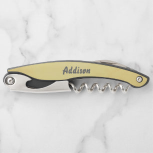 Heerlijk Grijs en Goud Kurkentrekker