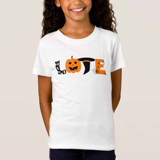 Heerlijk Halloween love design T-Shirt (Voorkant)