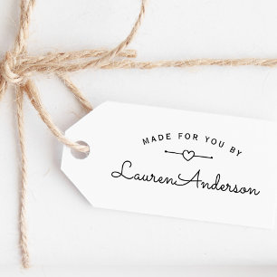 Heerlijk Hart Handgemaakte Zelfgemaakte Gemaakt vo Zelfinktende Stempel