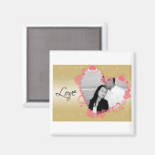 Heerlijk hart Lijst Magneet (Voorkant / Achterkant)