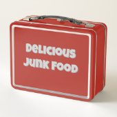 Heerlijk junk food retro  old school (Achterkant)