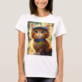 Heerlijk kat T-shirt (Voorkant)