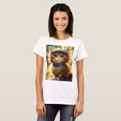 Heerlijk kat T-shirt (Voorkant volledig)