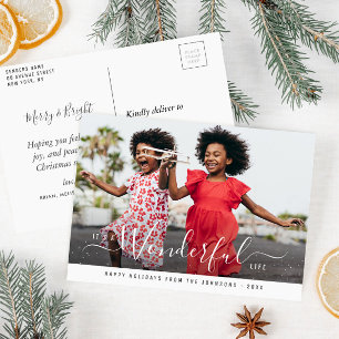 heerlijk kerstfeest briefkaart