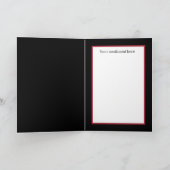 heerlijk kerstkerstkerstgevoel feestdagen kaart (Binnen)