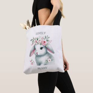 Heerlijk konijntje: zacht & zoet Canvas tas