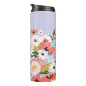 Heerlijk mooi botanisch bloeiend bloemmotief thermosbeker (Geroteerd rechts)