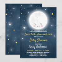 Heerlijk naar de maan en terug Baby shower