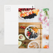 heerlijk ontbijt briefkaart (Voorkant / Achterkant)