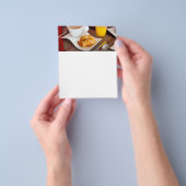 heerlijk ontbijt flyer (Hand)