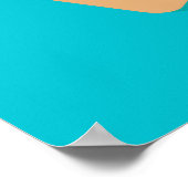 Heerlijk ontbijt pannenkoeken eieren koffie poster (Hoek)