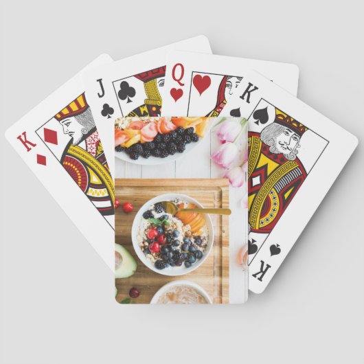 heerlijk ontbijt pokerkaarten (Achterkant)