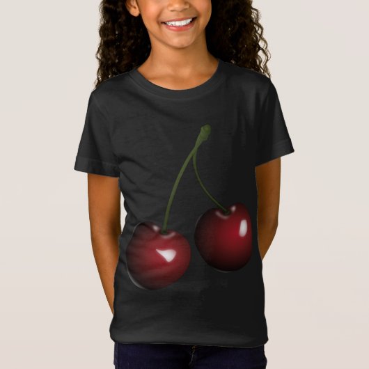Heerlijk paar kersen Fruit Snack T-shirt (Voorkant)