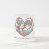 Heerlijk paar matglas koffiemok (Center)