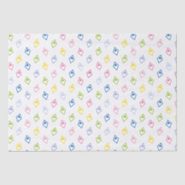 Heerlijk patroon Caro rhombus diamant vorm Tissuepapier