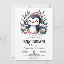 Heerlijk Penguin Baby shower