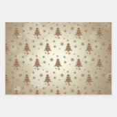 Heerlijk peperkoek koekjes patroon inpakpapier vel (Voorkant 3)