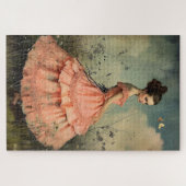 Heerlijk raar  meisje moeilijk legpuzzel (Horizontaal)