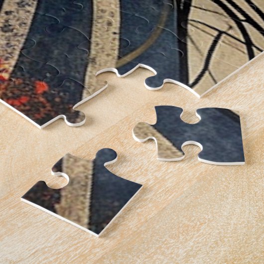 Heerlijk raar meisje moeilijk legpuzzel (Zijkant)