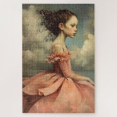 Heerlijk raar  meisje moeilijk legpuzzel (Verticaal)