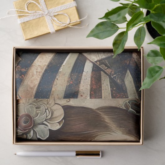 Heerlijk raar  meisje tissuepapier (Geschenk)