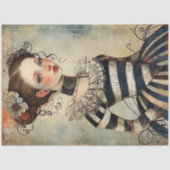 Heerlijk raar  meisje tissuepapier (Voorkant)