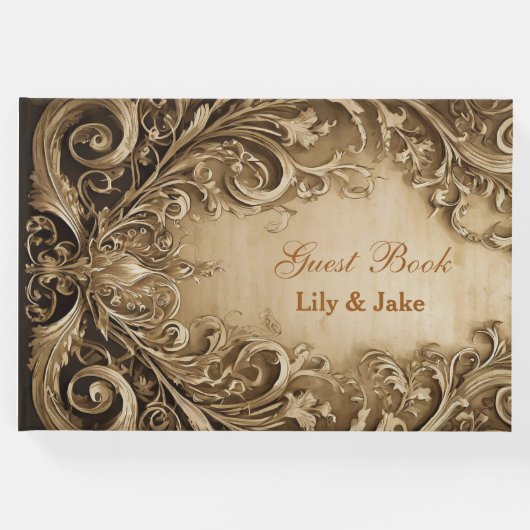 Heerlijk Roos Gastenboek (Voorkant)