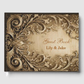 Heerlijk Roos Gastenboek (Voorkant)