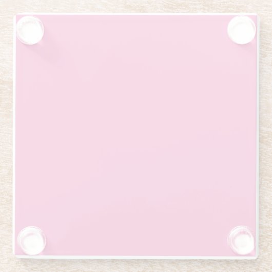 Heerlijk Roze Bruiloft | Uitnodiging in knale kleu Glazen Onderzetter (Achterkant)