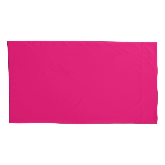 Heerlijk Roze Bruiloft | Uitnodiging in knalechte  Kussensloop (Achterkant-Rechts)