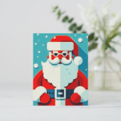 Heerlijk Santa Holiday Briefkaart (Staand voorkant)