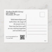 Heerlijk Santa Holiday Briefkaart (Achterkant)