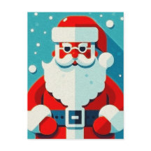 Heerlijk Santa Holiday Briefkaart
