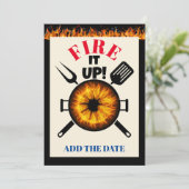 HEERLIJK SMOREN op de Grill Kaart (Staand voorkant)