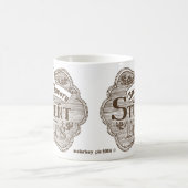 Heerlijk Student Tears Hand getrokken krijtbord Koffiemok (Center)