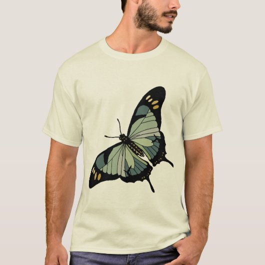 Heerlijk Swallowtail Butterfly T-shirt (Voorkant)