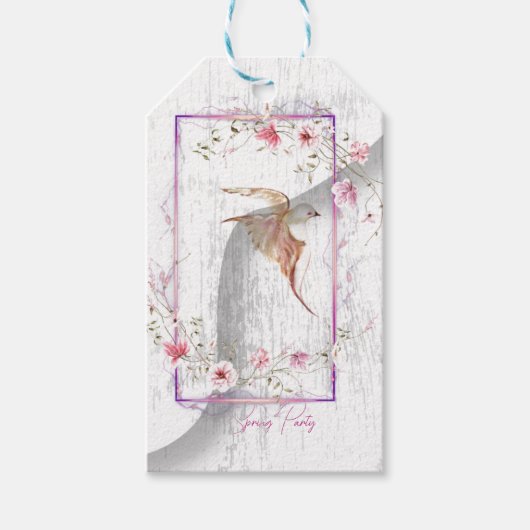 Heerlijk theefeest cadeaulabel (Voorkant)