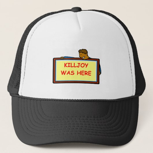 heerlijk trucker pet (Voorkant)
