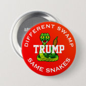 Heerlijk 'Trump'. Een andere moeras. Zelfde moment Ronde Button 7,6 Cm (Voorkant /achterkant)
