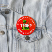 Heerlijk 'Trump'. Een andere moeras. Zelfde moment Ronde Button 7,6 Cm (In situ)