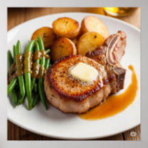 Heerlijk varkenskoteletentje ontwerp