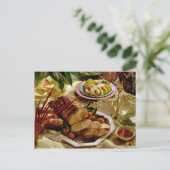 Heerlijk varkensvlees gebraden briefkaart (Staand voorkant)