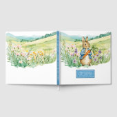 Heerlijk Waterverf Konijn Baby shower gastenboek (Volledig)
